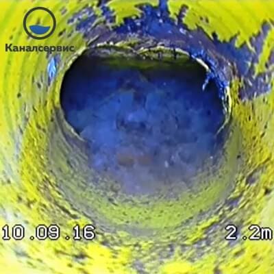 Видеодиагностика канализационных труб